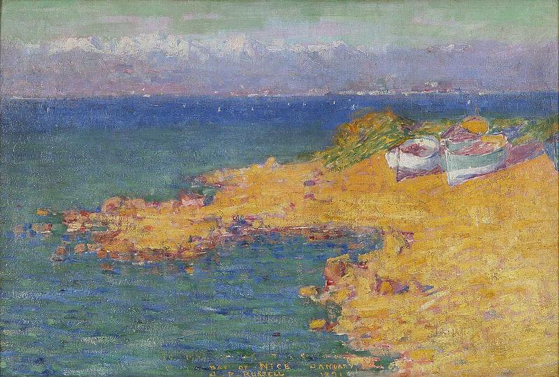 John Peter Russell Bay of Nice oil painting image